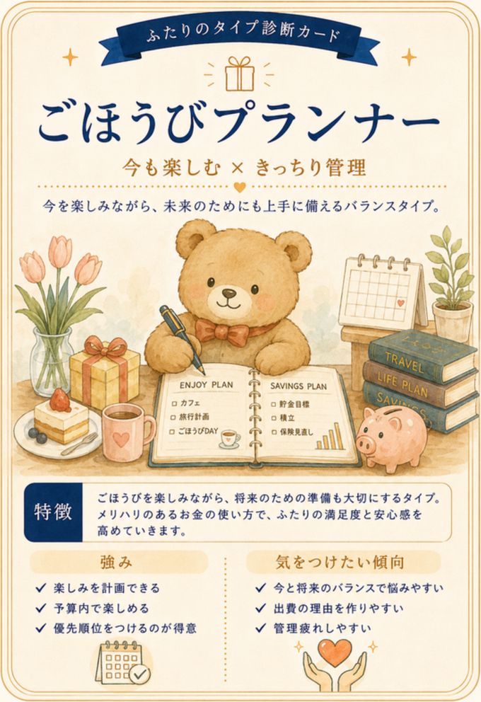 ごほうびプランナータイプ